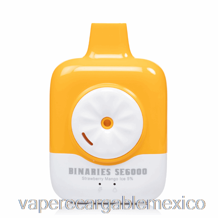 Vape Recargable Horizonte Binarios Se6000 Desechable Fresa Mango Hielo